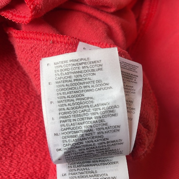 Adidas Originals Women's Adicolor Trefoil Hoodie - Size Large Power Pink - Picture 10 of 12